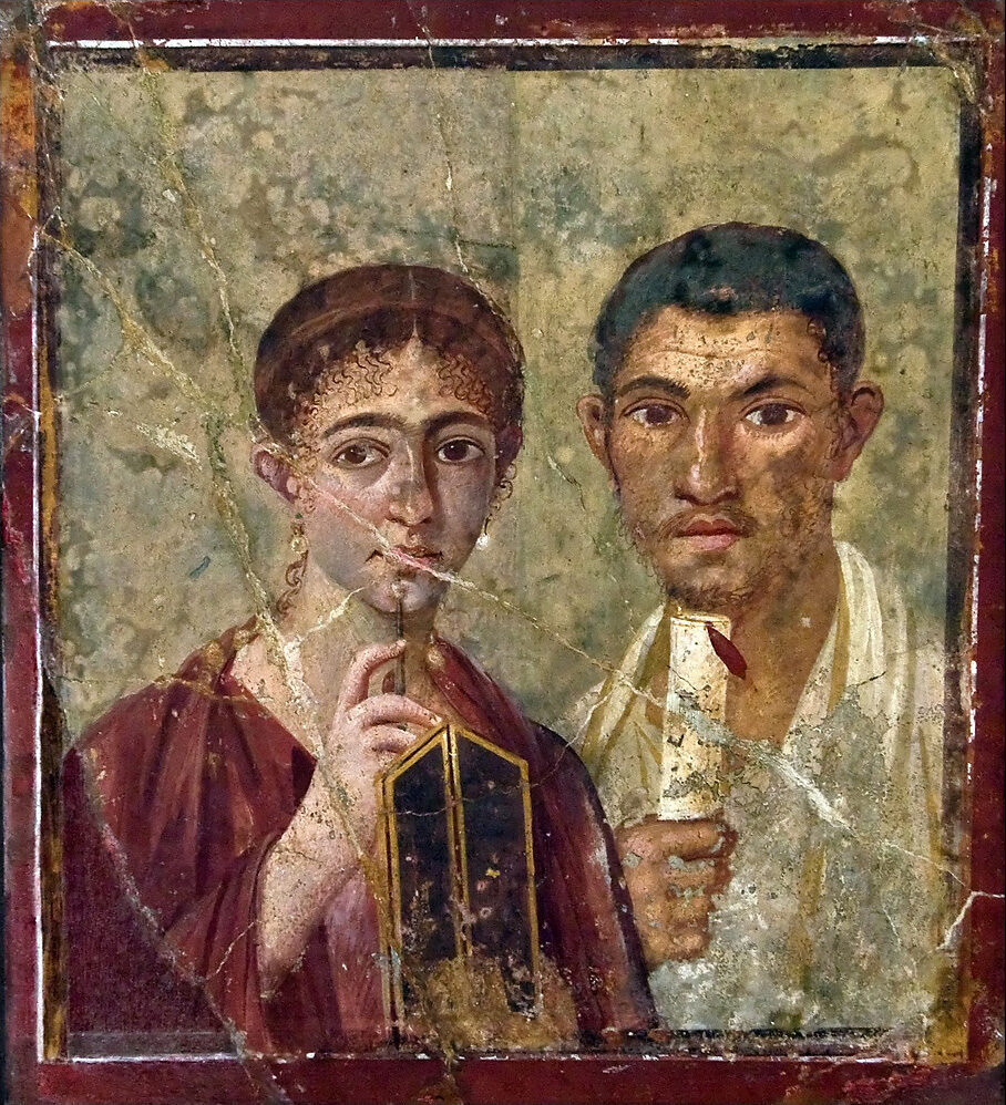 Portrait of Terentius Neo and his wife